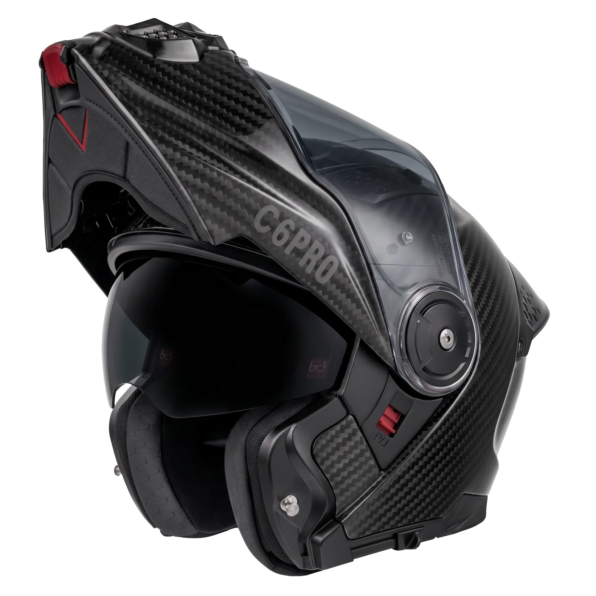 D.O.T. & ECE Daytona C6 PRO- Grey Carbon Fiber