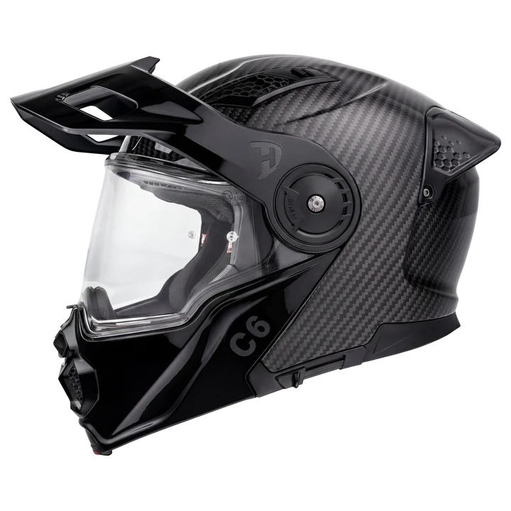 D.O.T. & ECE Daytona C6- Grey Carbon Fiber