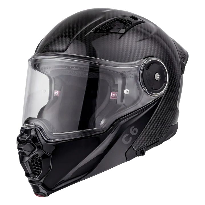 D.O.T. & ECE Daytona C6- Grey Carbon Fiber