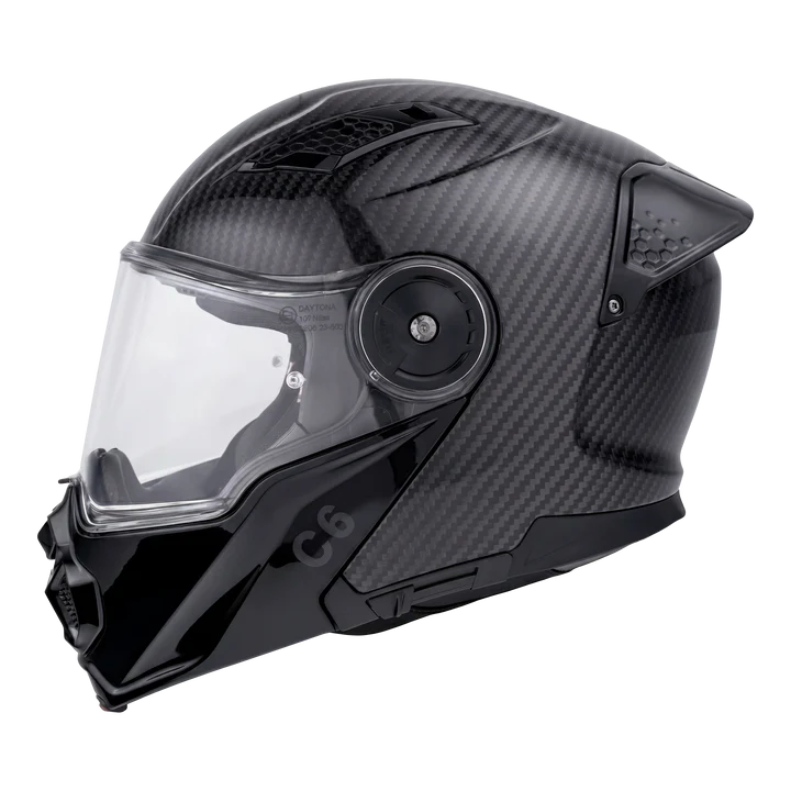 D.O.T. & ECE Daytona C6- Grey Carbon Fiber